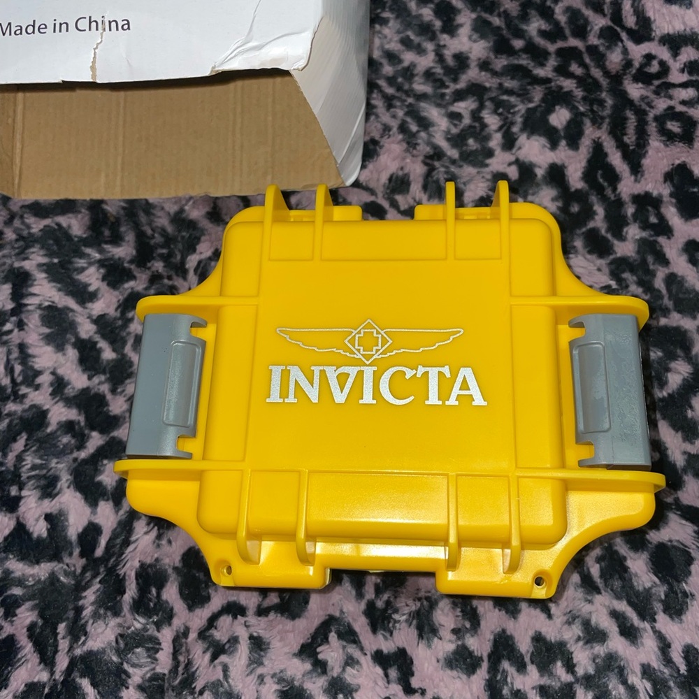 NIB Invicta Yellow Protective Case